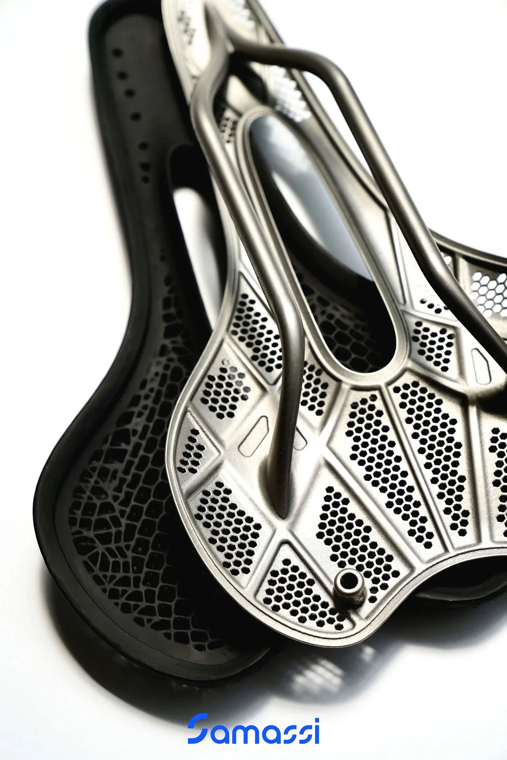 Samassi X Seat K13Pro Ti 3D Sattel Silver