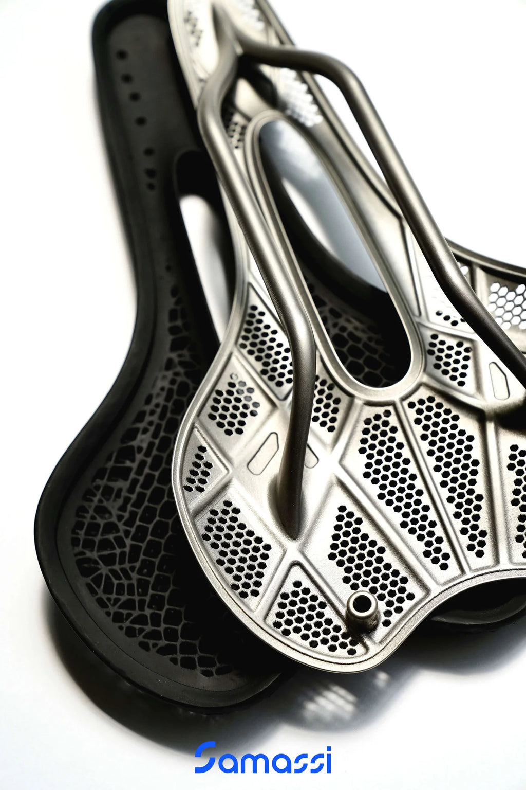 Samassi X Seat K13Pro Ti 3D Sattel Silver